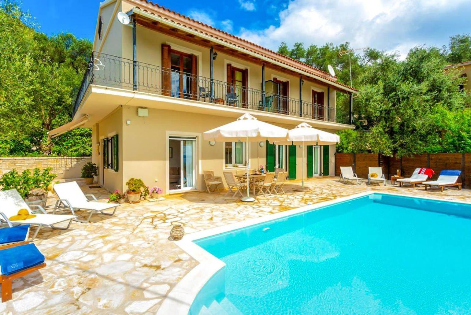Villa Katerina Katávolos エクステリア 写真